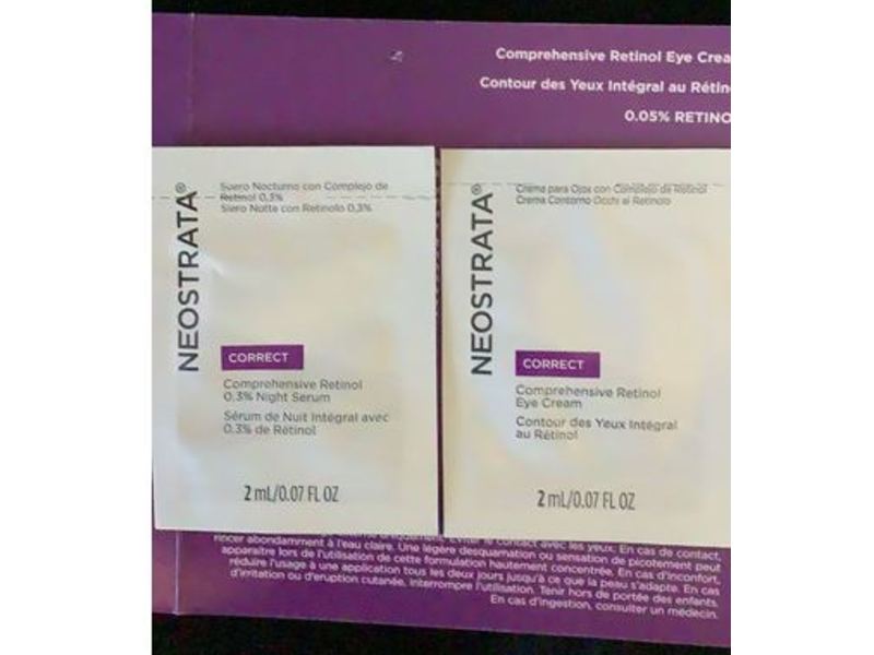 Neostrata Comprehensive Retinol Eye Cream & Night Cream, 0.07 fl oz/2 mL