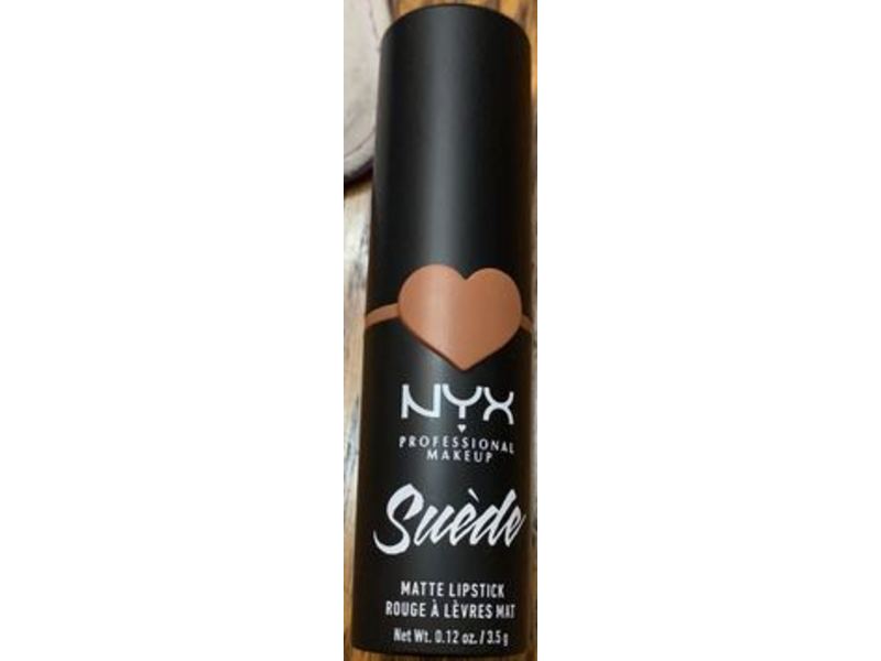 Nyx Professional Makeup Suede Matte Lipstick, Dainty Daze, 0.12 oz / 3.5 g