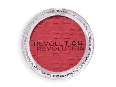 Revolution Beauty London Powder Blush, Rose Kiss, 0.19 oz/5.5 g