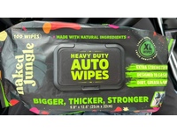 Naked Jungle Heavy Duty Auto Wipes, 100 Wipes - thumbnail 2