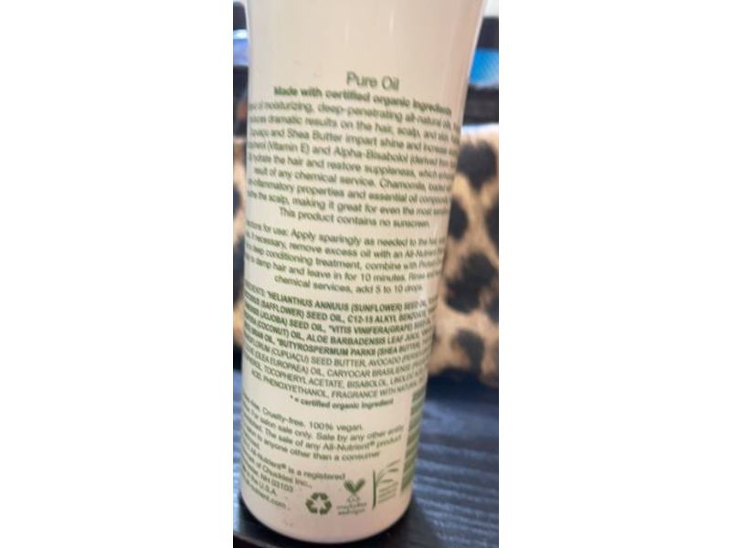 All-Nutrient Pure Oil, 8 fl oz/237 mL