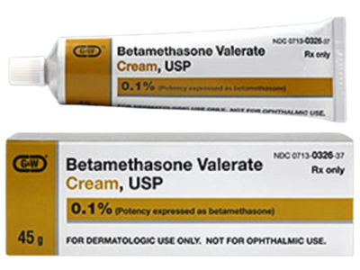 Betamethasone Valerate Cream 0.1%, 45 g, Cossette Pharmaceuticals (Rx)