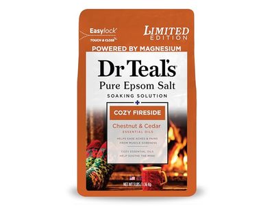 Dr Teal's Epsom Salt Soaking Solution, Chesnut & Cedar, 1.36 kg