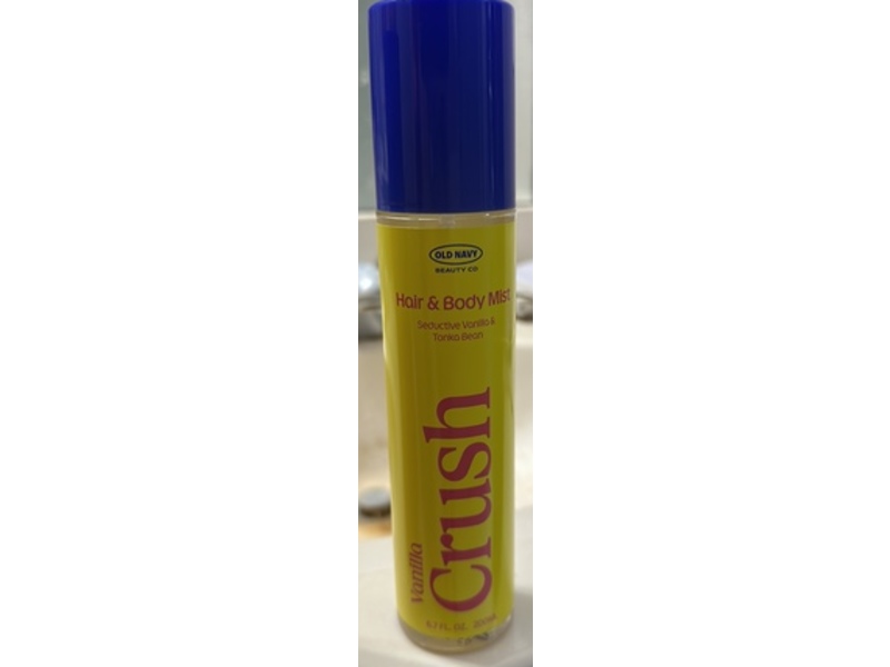 Old Navy Hair & Body Mist, Vanilla Crush, 6.7 fl oz/200 mL