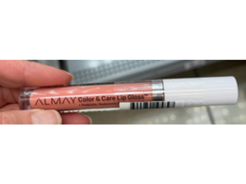 Almay Color & Care Lip Gloss, 400 Peachy Sky, 0.1 fl oz/3.0 mL