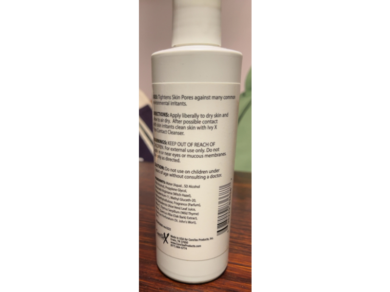 Ivy X Pre-Contact Solution Gel, 8 fl oz/237 mL