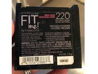 Maybelline New York Fit Me Powder, 220 Natural Beige, 0.3 oz - thumbnail 3