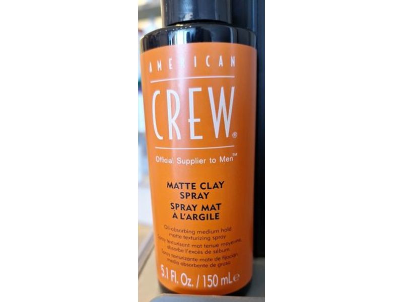 American Crew Matte Clay Spray, 5.1 fl oz/150 mL