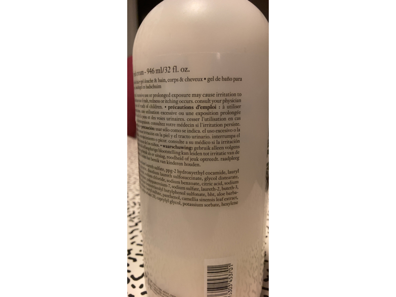 Philosophy Fresh Cream Shampoo + Shower Gel & Bubble Bath, 32 fl oz/946 mL