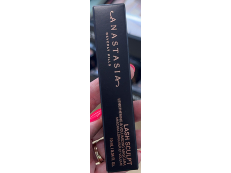 Anastasia Beverly Hills Lash Sculpt Lengthening & Volumizing Mascara, Intense Black, 0.34 fl oz/10 mL