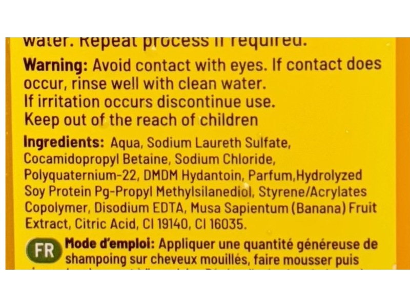 Xbc Banana Shampoo, 14 fl oz/400 mL