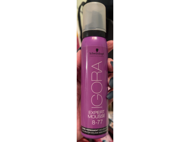 Schwarzkopf Professional Igora Expert Mousse, 8-77 Light Blonde Copper Extra, 92 g/100 mL