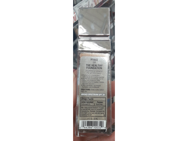 Physicians Formula The Healthy Foundation, SPF 20, LN4, 1 fl oz/30 mL