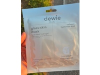 Miqura Dewie Pearl Glass-Skin Hydrogel Face Mask, Collagen + Hyaluronic Acid, 1.19 fl oz/34 g - thumbnail 1