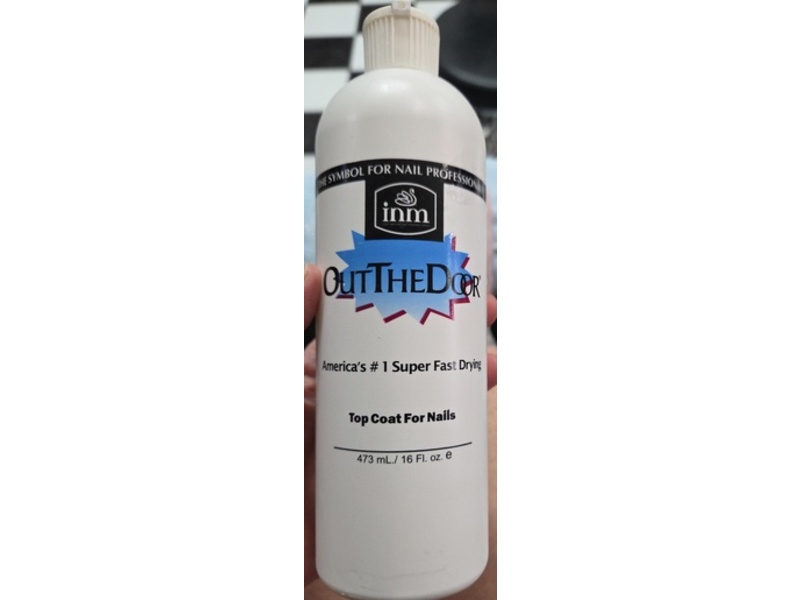 INM Out The Door Top Coat, 16 fl oz/473 mL