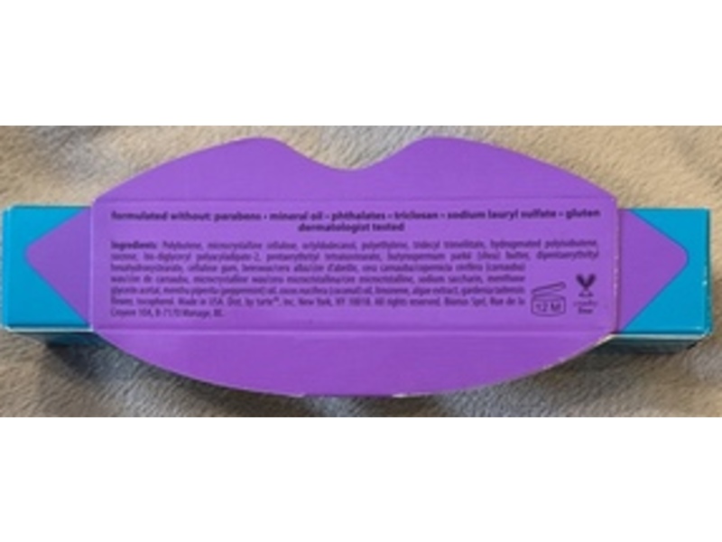 Tarte Lip Facial Lip Scrub, Rainforest Of The Sea, 0.1 fl oz/3 g