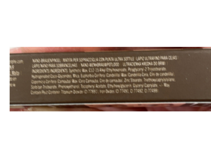 Morphe Nano Brow Pencil, Cold Brew, 0.001 oz/0.02 g