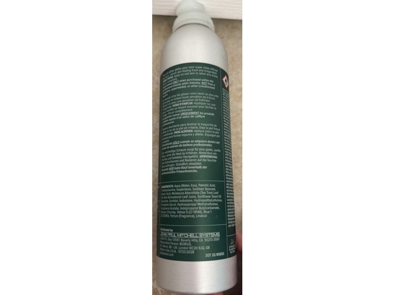 John Paul Mitchell Tea Tree Special Shave Gel, 7 oz/200 mL