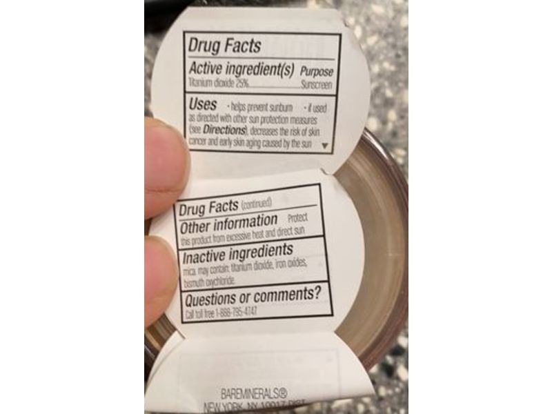 BareMinerals Original Foundation, SPF 15, Golden Beige 13, 0.07 oz / 2 g