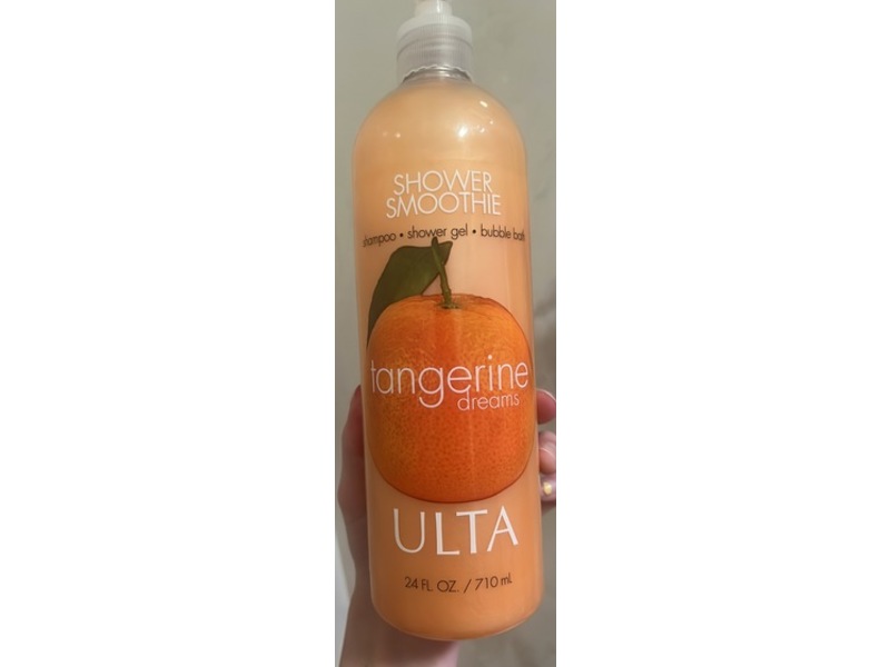 Ulta Tangerine Dreams Shower Smoothie Shampoo + Shower Gel, Bubble Bath, 24 fl oz/710 mL