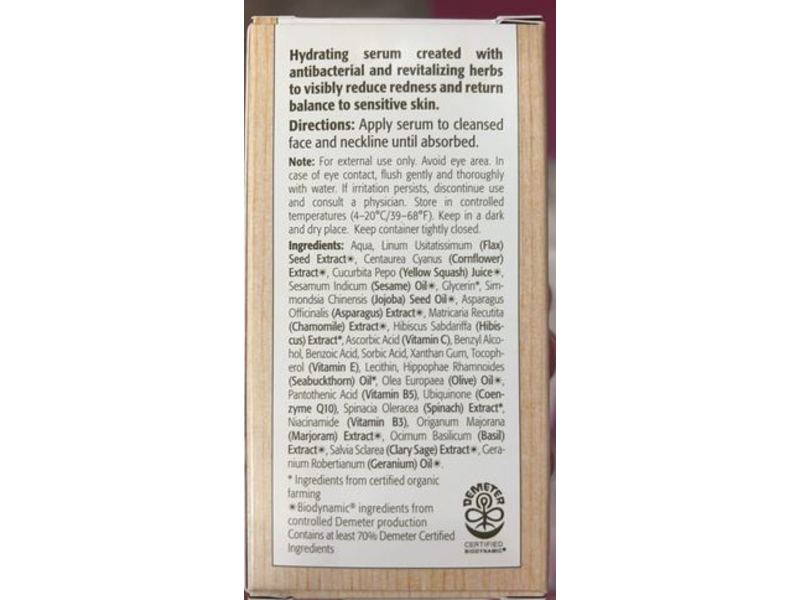 Eminence Organic Skin Care Cornflower Recovery Serum, 0.5 0 fl oz/15 mL