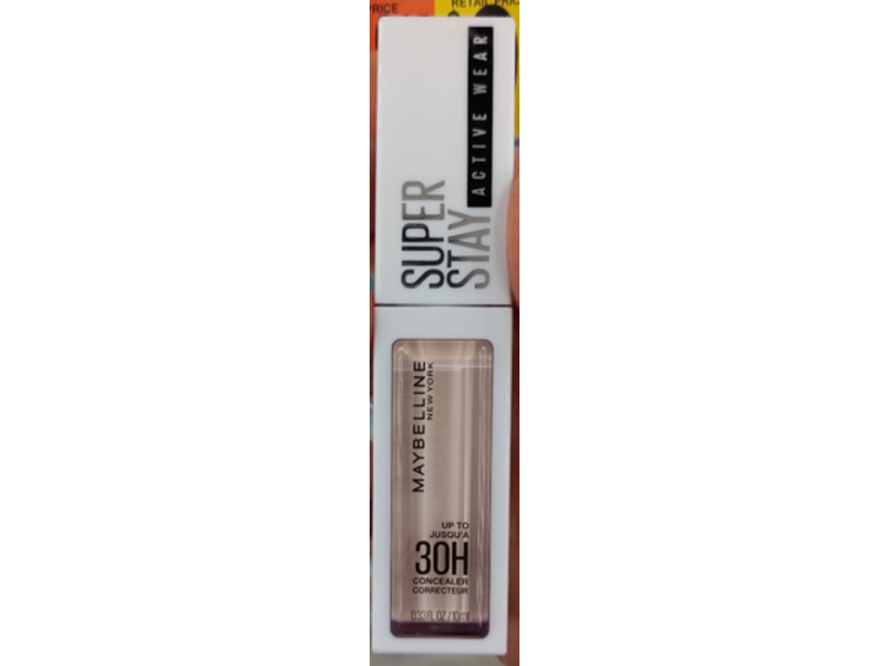 Maybelline Super Stay Liquid Concealer, 01, 0.33 fl oz/10 mL
