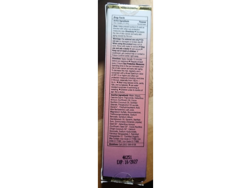 Rejuva Minerals Sheer Daily Wear Face Protection, SPF 16, Translucent, 1.69 fl oz/50 mL