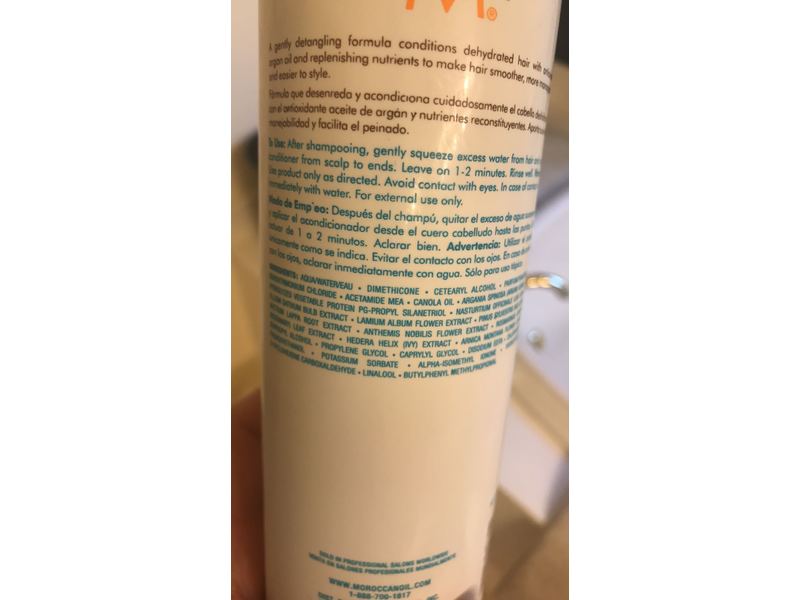Moroccanoil Hydrating Conditioner, 16.9 fl oz/500 mL