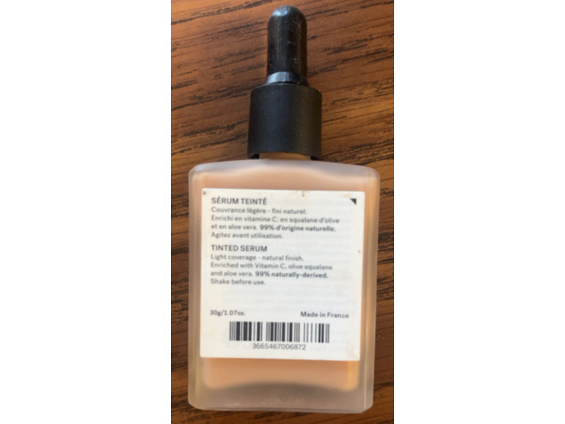 Typology Tinted Serum, Type 2 Light, 1.07 g/30 g Ingredients and