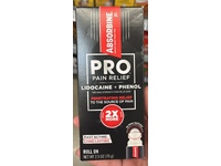 Absorbine Jr. Pro Pain Relief Roll On, Lidocane + Phenol, 2.5 oz/70 g - thumbnail 2
