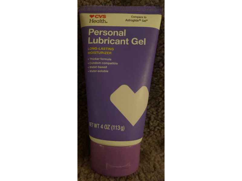 CVS Health Long-Lasting Moisturizer Personal Lubricant Gel, 4 oz/113 g