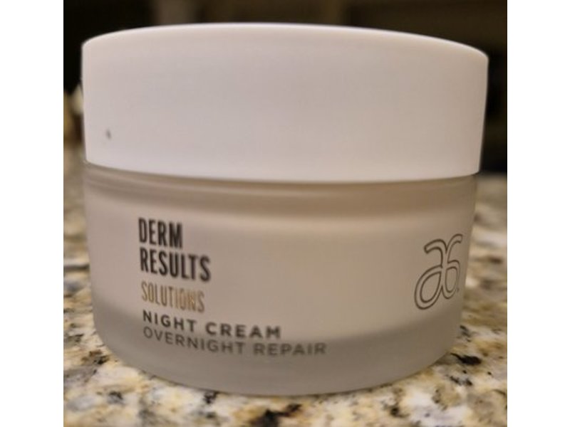 Arbonne Derm Results Solutions Night Cream, Overnight Repair, 1.7 oz/50 g