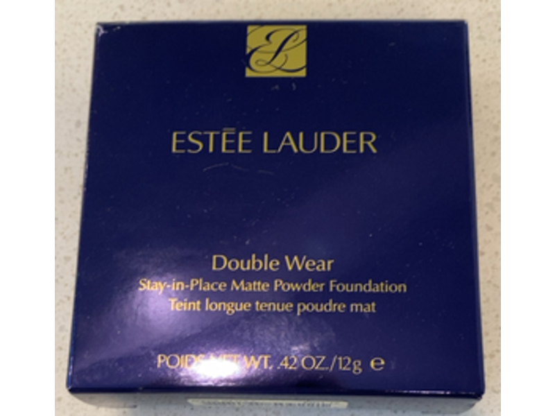 Estee Lauder Double Wear Stay-in-Place Matte Powder Foundation, 3C1 Dusk, 0.42 oz/12g