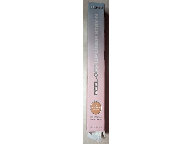 Sacheu Peel Off Lip Liner Stay-N, 01 nOOHde, 0.12 fl oz/3.5 mL