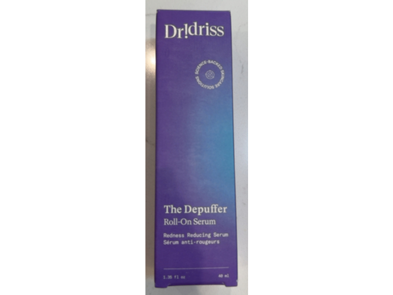 Dr!Driss The Depuffer Roll- On Serum, 1.35 fl oz/40 mL