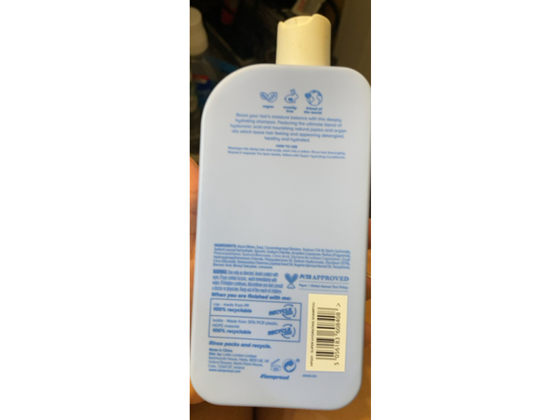 Hair Proud Super Hydrating Shampoo, 12.17 fl oz/360ml