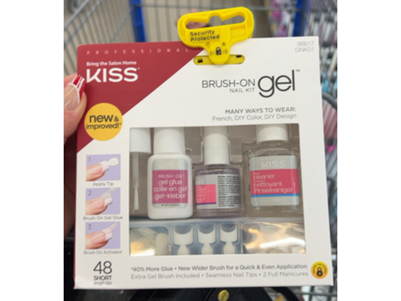 Kiss Brush On Gel Nail Kit
