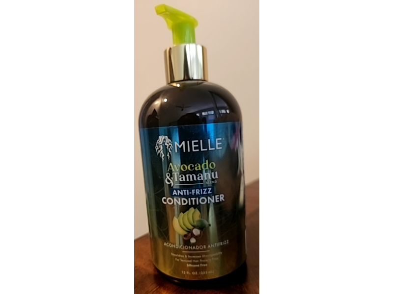 Mielle Anti-Frizz Conditioner, Avocado & Tamanu, 12 fl oz/355 mL
