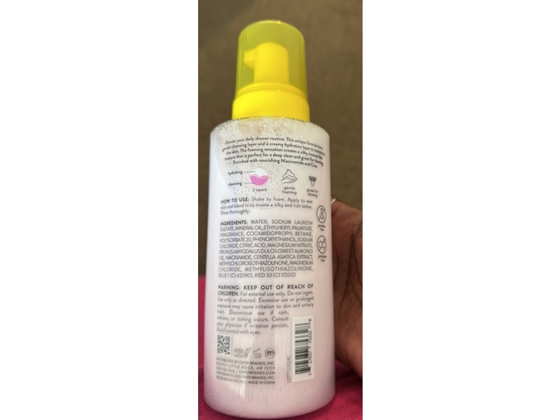 Onyx Foaming Body Wash, Amber Escape, 16.2 fl oz/480 mL