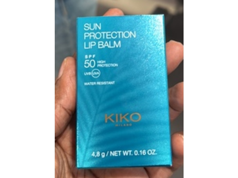 Kiko Milano Sun Protection Lip Balm, SPF 50, 0.16 fl oz/4.8 g