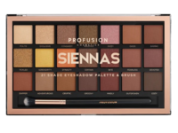 Profusion Cosmetics Siennas 21 Shade Palette & Brush, 0.96 oz/27.2 g - thumbnail 1