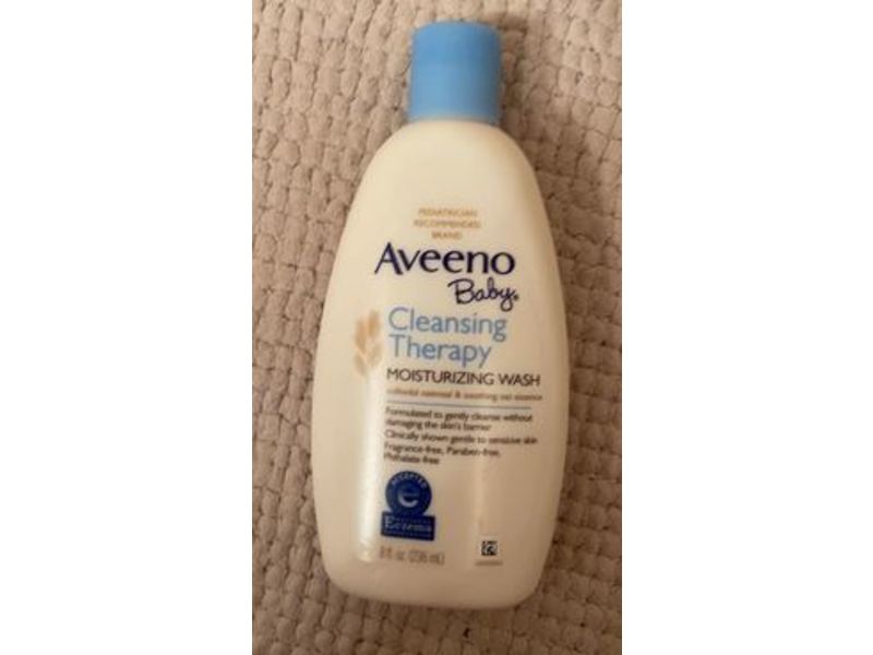 Aveeno Baby Cleansing Therapy Moisturizing Wash, 8 fl oz