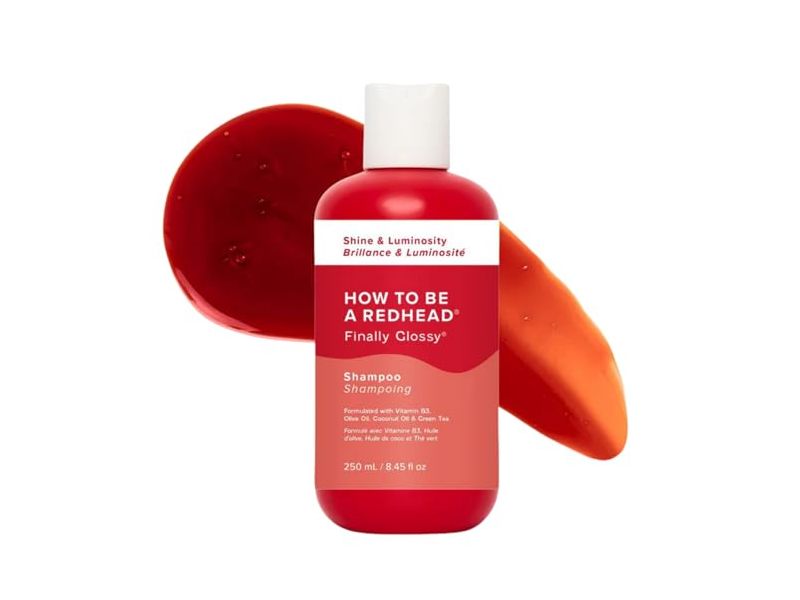 How to Be A Redhead Finally Glossy Shine & Luminosity Shampoo, 8.45 fl oz/250 mL