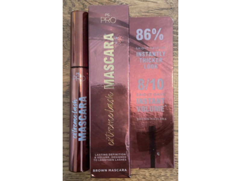 Primark Mascara, Brown, 0.3 fl oz/9 mL