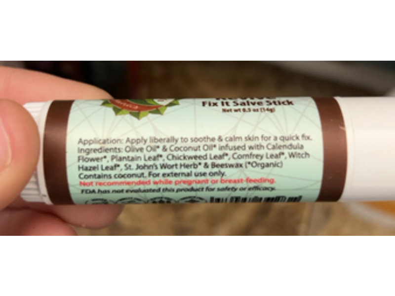 Taspen's Organics Restore & Revive Fix It Salve Stick, 0.5 oz/14 g