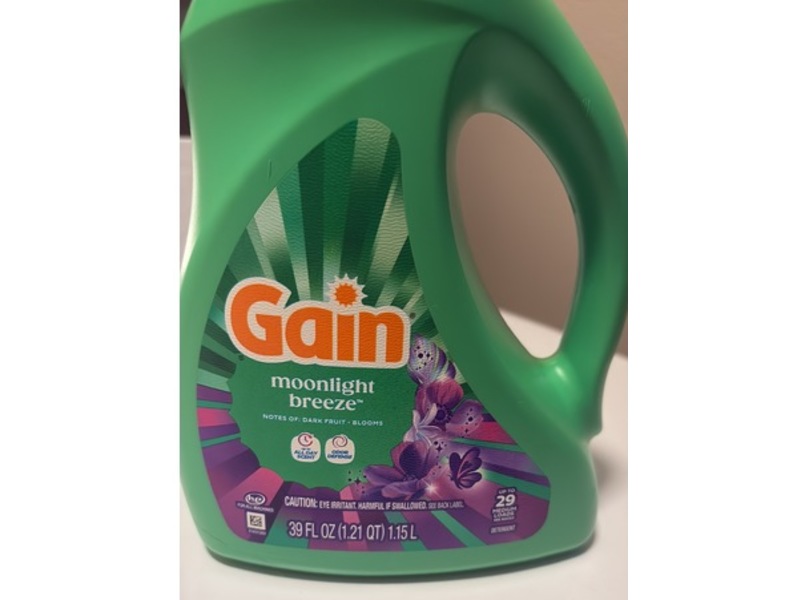 Gain Detergent, Moonlight Breeze, 29 Loads, 39 fl oz/1.15 L