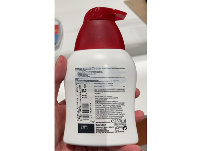 Eucerin Intim Protect Intimate B0dy Wash, 250 mL