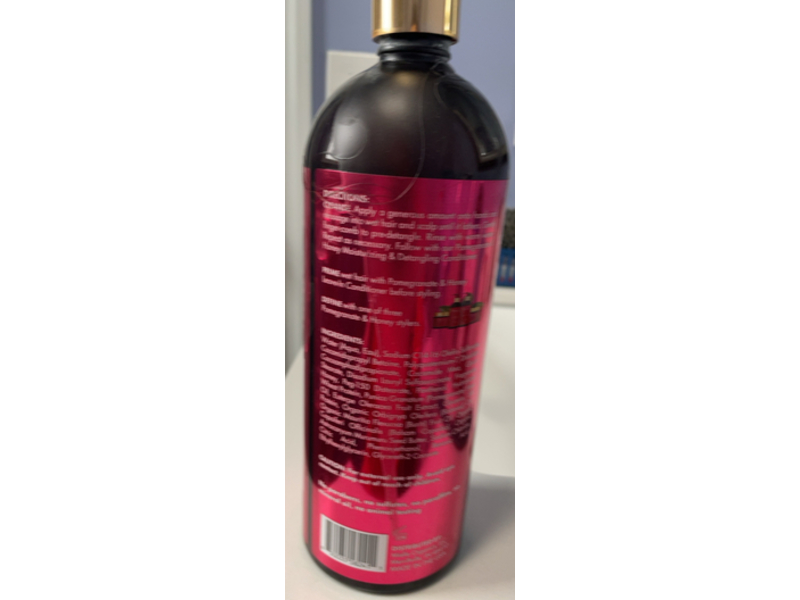 Mielle Organics Moisturizing & Detangling Shampoo, Pomegranate & Honey, 32 fl oz/946 mL