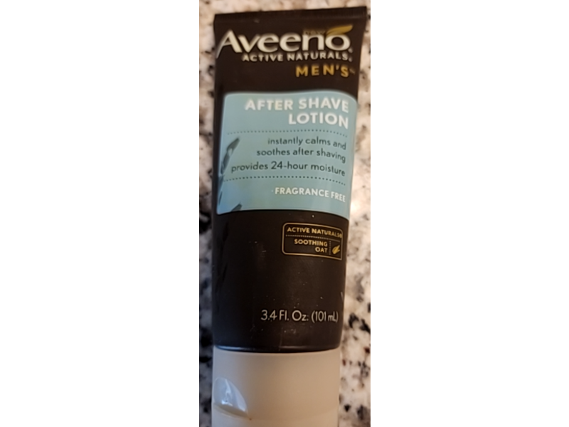 Aveeno Active Naturals After Shave Lotion, 3.4 fl oz/101 mL