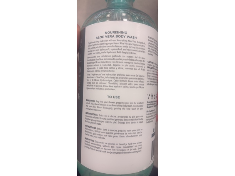 Petal Fresh Nourishing Body Wash, Aloe Vera, 32 fl oz/950 mL